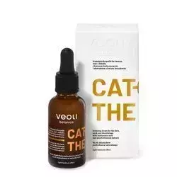 Veoli Botanica – Catch The Sun – Picături Bronzante pentru Față, Gât și Decolteu cu Acid Hialuronic și Extract de Floare de Piersic – 30 ml