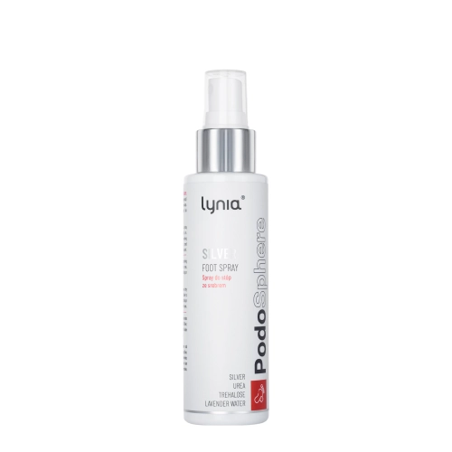 Lynia – PodoSphere – Spray pentru picioare cu argint, trehaloză și uree – 100 ml