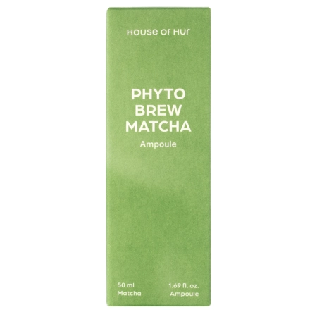 House of Hur - Phyto Brew Matcha Ampoule - Fiolă hidratantă și iluminatoare - 50 ml