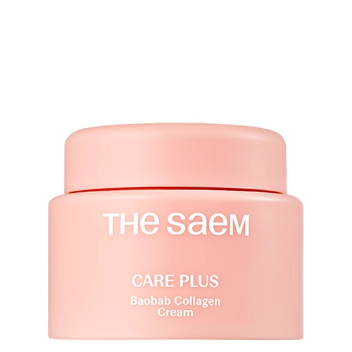 The Saem - Care Plus Baobab Collagen Cream - Cremă cu Colagen și Baobab pentru Față - 100 ml