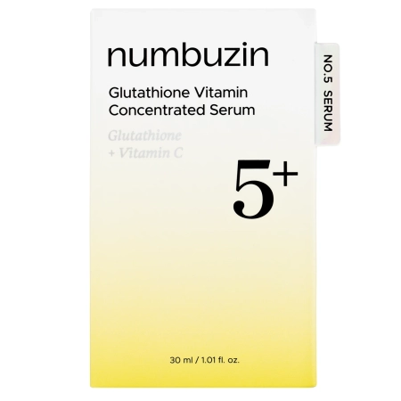 Numbuzin - No.5 Vitamin Concentrated Serum - Ser vitaminizant iluminator - 30ml