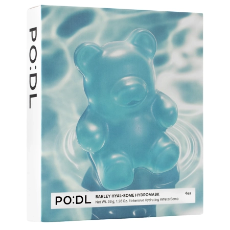 PO:DL - Barley Hyal-Some Hydromask Set - Set de măști gel hidratante pentru față - 4 × 36 g