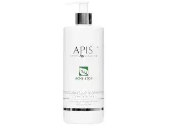 Apis - Professional - Acne-Stop - Cleansing Antibacterial Toner with Green Tea - Toner antibacterian de curățare cu ceai verde - 500ml