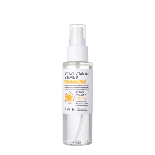 APLB - Retinol Vitamin C Vitamin E Mist Essence - Esență spray cu retinol și vitaminele C și E - 105ml