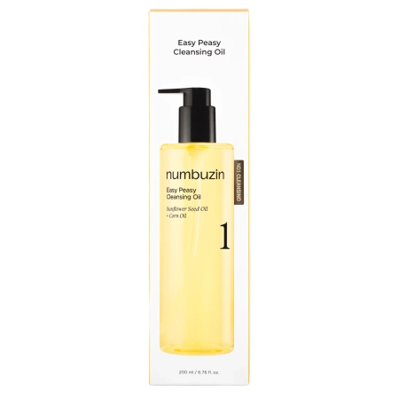 Numbuzin - No.1 - Easy Peasy Cleansing Oil - Ulei de curățare a feței - 200ml