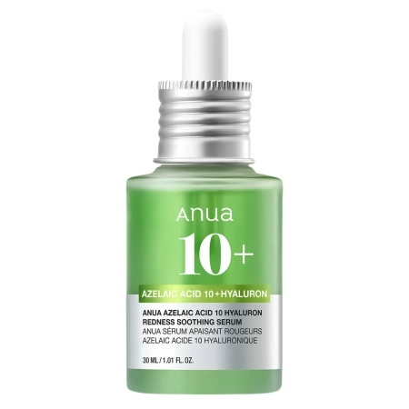 Anua - Azelaic Acid 10 Hyaluron Redness Soothing Serum - Ser cu acid azelaic și hialuronic - 30 ml