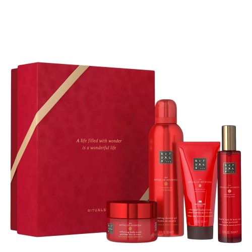 Rituals - The Ritual of Ayurveda Gift Set M - Set cadou - 125 g + 200 ml + 100 ml + 140 g