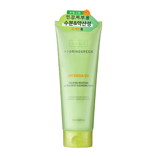 Bring Green - Artemisia Cera Calming Moisture pH Balance Cleansing Foam - Spumă de Curățare – 250ml