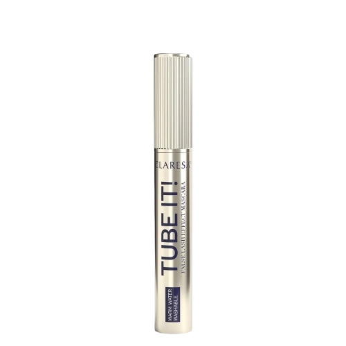 Claresa - Tube It! False Lash Effect Mascara Black - Mascara pentru gene - efect de gene false, tubular, pentru volum și separare - Negru - 8 g