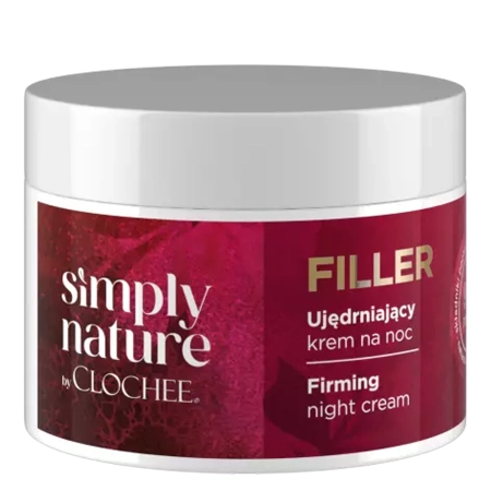 Clochee – Simply Nature Filler – Cremă fermizantă de noapte – 50 ml