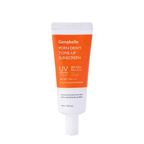 Genabelle - PDRN Dewy Tone- Up Sunscreen - Cremă tonifiantă facială cu Filtru - 40ml