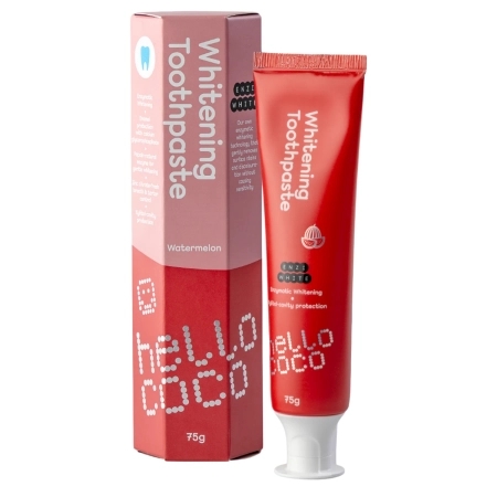 hello coco - Enzi White - Whitening Toothpaste - Pastă de dinți albitoare - Watermelon - 75g