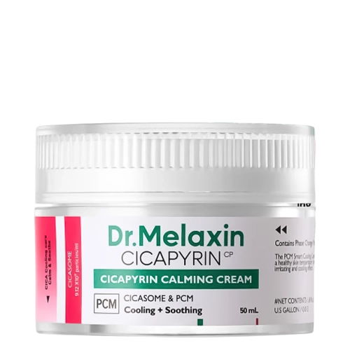 Dr.Melaxin - Cicapyrin Calming Cream - Cremă calmantă pentru față cu complex răcoritor - 50 ml