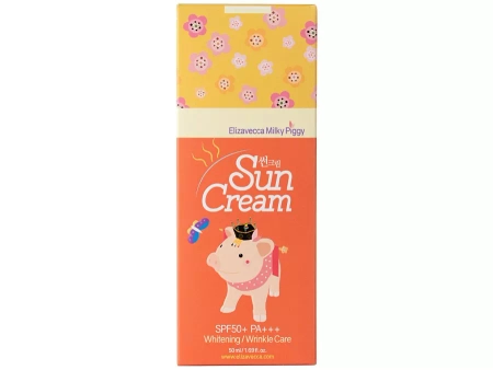 Elizavecca - Milky Piggy Sun Cream SPF 50+/PA+++ - Protecție solară - 50ml