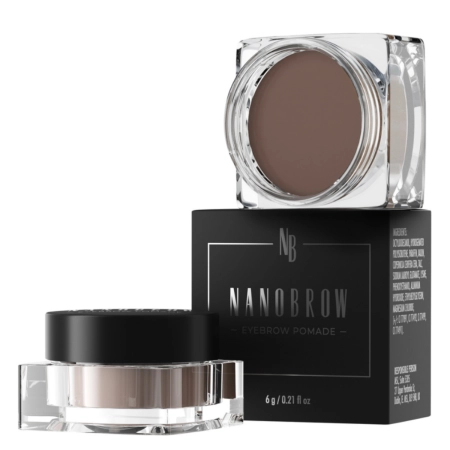 Nanolash - Nanobrow Eyebrow Pomade - Pomadă pentru sprâncene - Dark Brown - 6 g