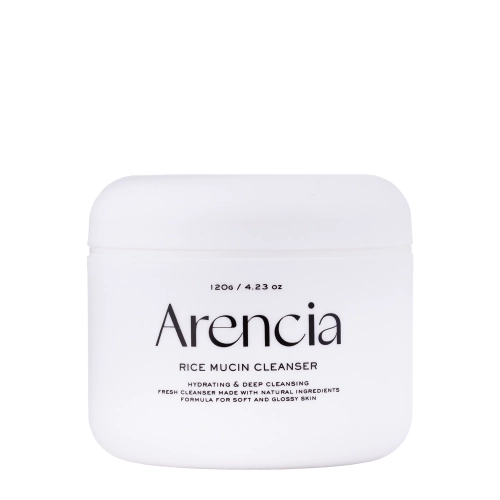 Arencia - Rice Mucin Cleanser - Pastă iluminatoare și hidratantă pentru curățarea feței - 120g