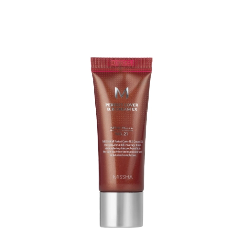 Missha - M Perfect Cover BB Cream SPF42/PA+++ - Cremă BB cu acoperire - No.21 Light Beige - 20ml