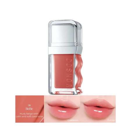 Cosnori – Flow Wave Tint – Tint de buze cu efect lucios – 08 Bebe – 3,7 g