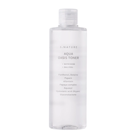 S.Nature – Aqua Oasis Toner – Toner hidratant pentru față – 300ml