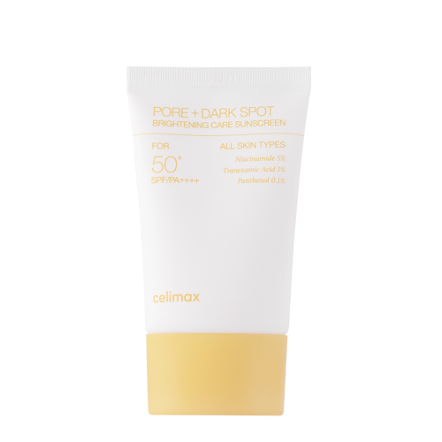 Celimax - Pore+Dark Spot Brightening Care Sunscreen - Protecție solară iluminatoare - 50ml