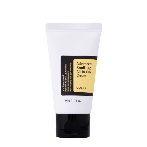 COSRX – Advanced Snail 92 All in One Cream Tube – Cremă multifuncțională cu secreție de melc – 50 g