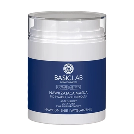 BasicLab - Complementis Mască hidratantă pentru față, gât și decolteu - 50 ml