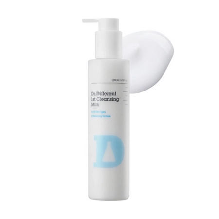 Dr.Different – 1st Cleansing Milk – Lapte delicat de curățare pentru față – 200 ml
