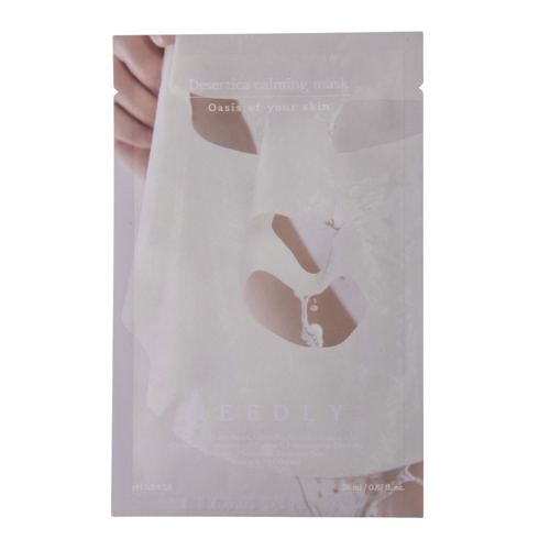 Needly - Desertica Calming Mask - Mască facială de folie calmantă și hidratantă - 1buc./26ml