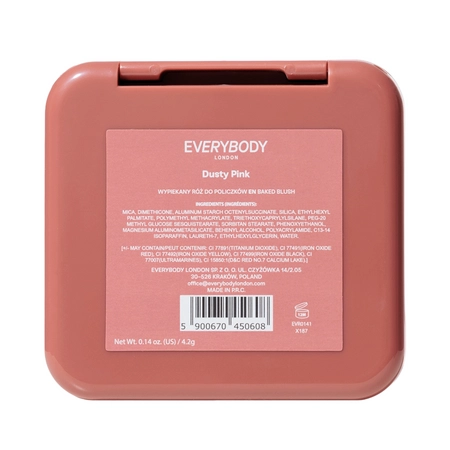 Everybody London - Fard de obraz copt - Dusty Pink - 4,2 g