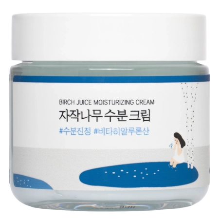 Round Lab - Birch Juice Moisturizing Cream - Cremă hidratantă cu sevă de mesteacăn - 80 ml