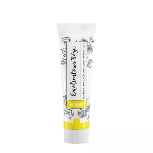 Anwen - Trandafir emolient - Balsam pentru păr cu porozitate mare - Tub de aluminiu - 100ml