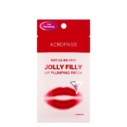 AcroPass - Jolly Filly Lip Pumping Patch - Plasturi pentru buze cu efect de fermitate și microace - 2 buc.