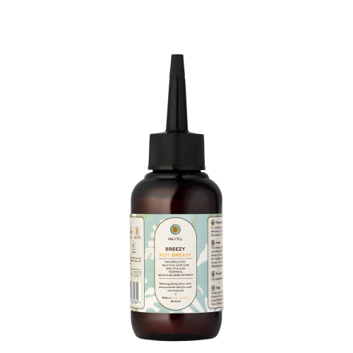 HairTry - Breezy Not Greasy - Loțiune seboregulatoare pentru scalp cu acid salicilic încapsulat - 100 ml