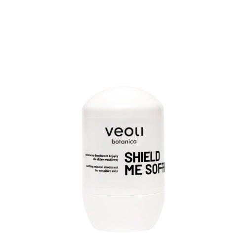 Veoli Botanica - Shield Me Softly - Deodorant mineral calmant pentru pielea sensibilă - 50ml