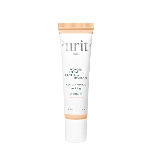 Purito Seoul - Wonder Releaf Centella BB Cream SPF 30 PA+++ #13 Neutral Ivory - Cremă BB cu Centella Asiatică - 30ml