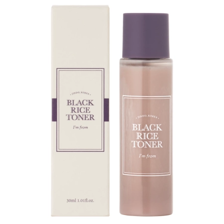 I'm From - Black Rice Toner - Toner pentru Față cu Extract de Orez Negru - 30 ml