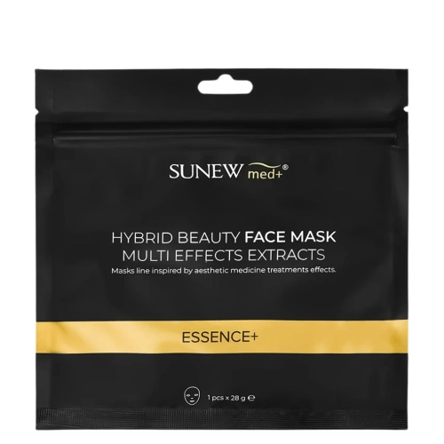 SunewMed+ - ESSENCE+ - Mască tip șervețel pentru față cu peptide și mucină de melc - 1 buc. / 28 g