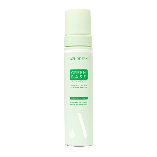 Azure Tan - Spumă autobronzantă pentru corp cu bază verde – Dark to Ultra Dark – 200 ml