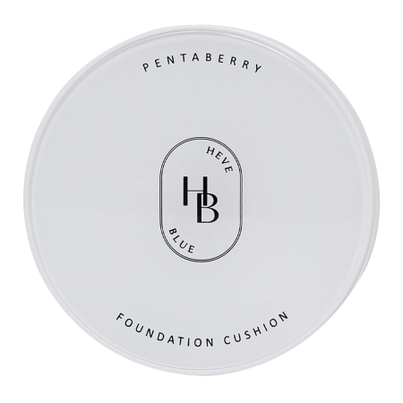 HEVEBLUE - Penta Berry Panthenol Repair Glow Foundation Cushion SPF 50+ PA++++ - Fond de ten iluminator în format cushion - 13 Ivory - 15 g