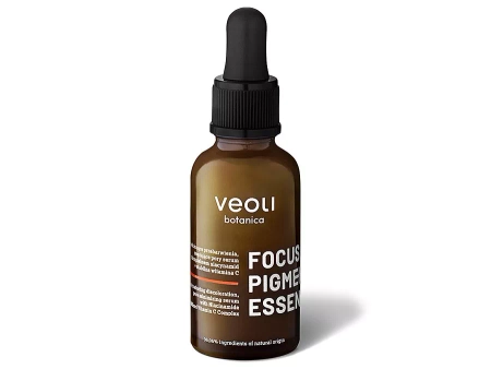 Veoli Botanica – Focus Pigmentation Essence – Ser Intensiv pentru Reducerea Petelor Pigmentare și Minimarea Porilor cu Complex de Niacinamidă și Vitamina C Stabilă – 30 ml