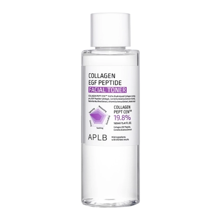 APLB - Collagen EGF Peptide Facial Toner - Toner facial hidratant și fermizant – 160 ml