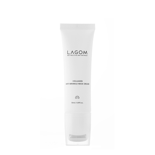 Lagom - Collagen Anti-Wrinkle Neck Cream - Cremă fermizantă pentru gât și decolteu - 50 ml