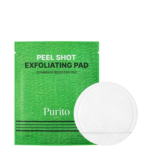 Purito Seoul - Peel Shot Exfoliating Pad - Dischete exfoliante pentru față - 8 buc.