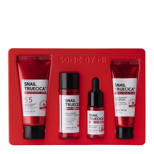 Some By Mi - Snail Truecica Miracle Repair Starter Kit - Set de cosmetice pentru pielea cu probleme