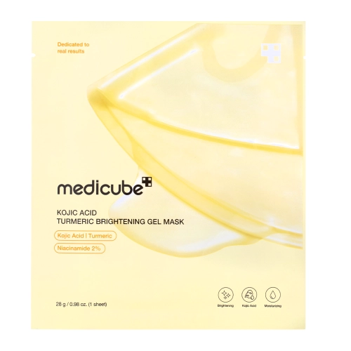 Medicube - Medicube Kojic Acid Turmeric Brightening Gel Mask - Mască iluminatoare cu acid kojic - 1 buc./28g
