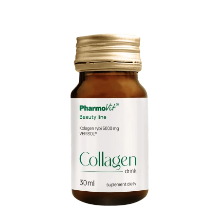 Pharmovit - Collagen Drink Beauty Line - Colagen Drinking Liquid - 30pcs x 30ml