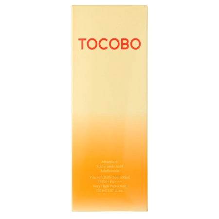 Tocobo - Vita Soft Daily Sun Lotion SPF50+ PA++++ - Cremă lejeră pentru protecție solară pentru față - 150 ml