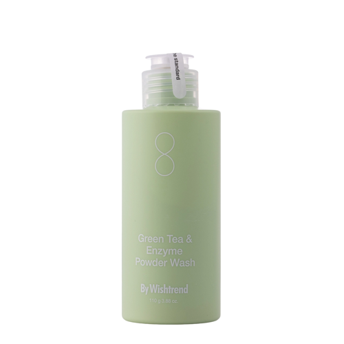 By Wishtrend - Green Tea & Enzyme Powder Wash - Pudră enzimatică pentru curățarea feței - 110g