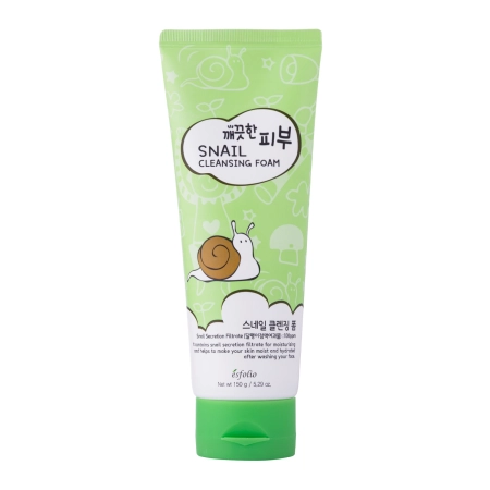 Esfolio - Pure Skin Snail Cleansing Foam - Spumă de curățare pentru față - 150g