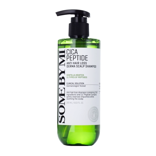 Some By Mi - Cica Peptide Anti Hair Loss Derma Scalp Shampoo - Șampon cu peptidr împotriva căderii părului - 285ml